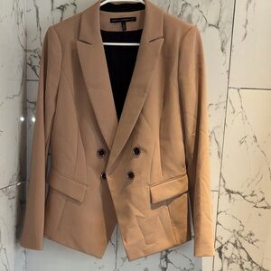 White House Black Market Tan Blazer